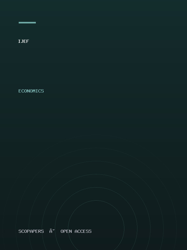 International Journal of Economics & Finance