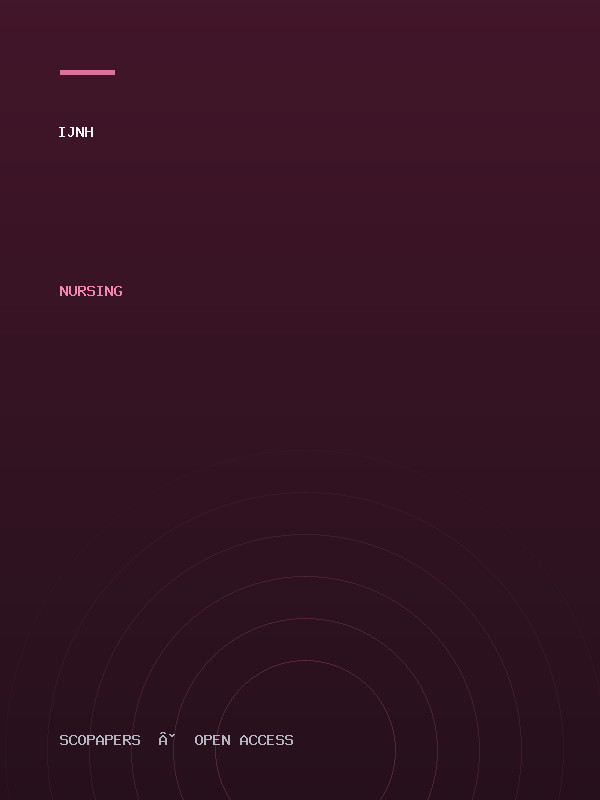 International Journal of Nursing & Health Sciences cover
