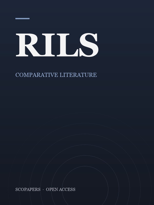 Revue Internationale de Littérature et Société Françaises cover